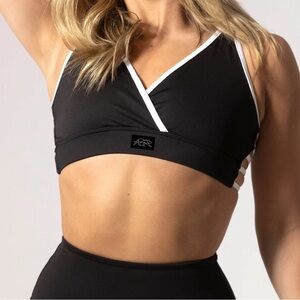 Tiger Friday Bralette black and white